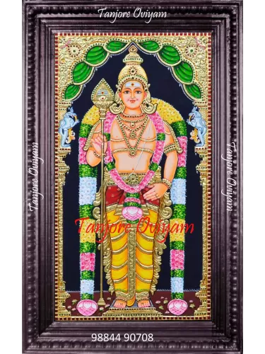 Malaysia Murugan Tanjore Painting